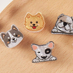 Cute Dog Mini Hair Claw Clips - The Nines