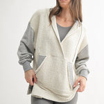 Heather Gray Beachy Relaxed Hoodie - The Nines