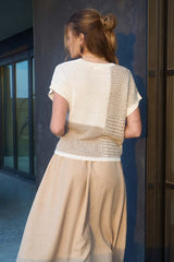 Mya Multi Print Knit Tops - 2 Colors!