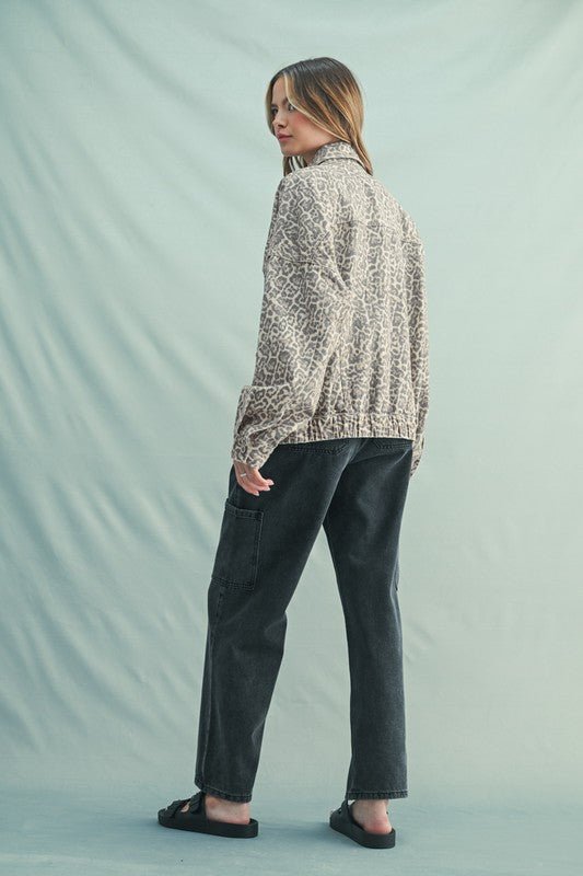 Muted Leopard Jacket - The Nines
