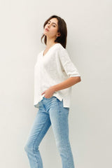 Off White Relaxed Fit Tee