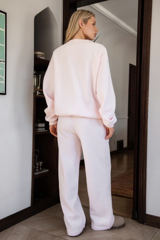 Lani Cloud Fleece Straight Leg Pocket Sweatpants - 2 colors! - The Nines