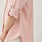 Tencel Oversized Button Down Top - 2 Colors! - The Nines