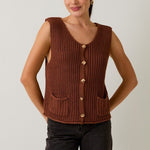 Coco Relaxed Sweater Vest - The Nines