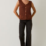 Coco Relaxed Sweater Vest - The Nines