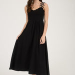 Sweetheart Bow Strap Dress - 2 Colors! - The Nines
