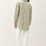 Tencel Oversized Button Down Top - 2 Colors! - The Nines