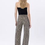 Vervet Leopard Barrel Jean - The Nines