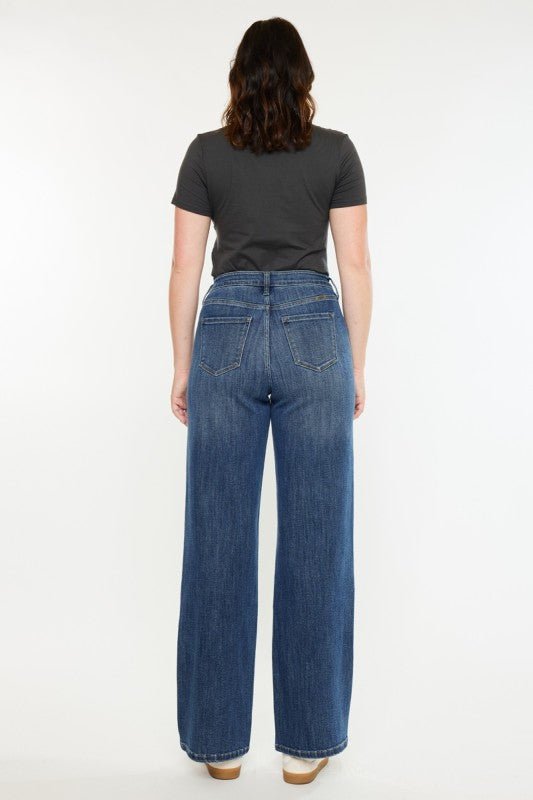 Kan Can Medium Wide Leg Jean - The Nines