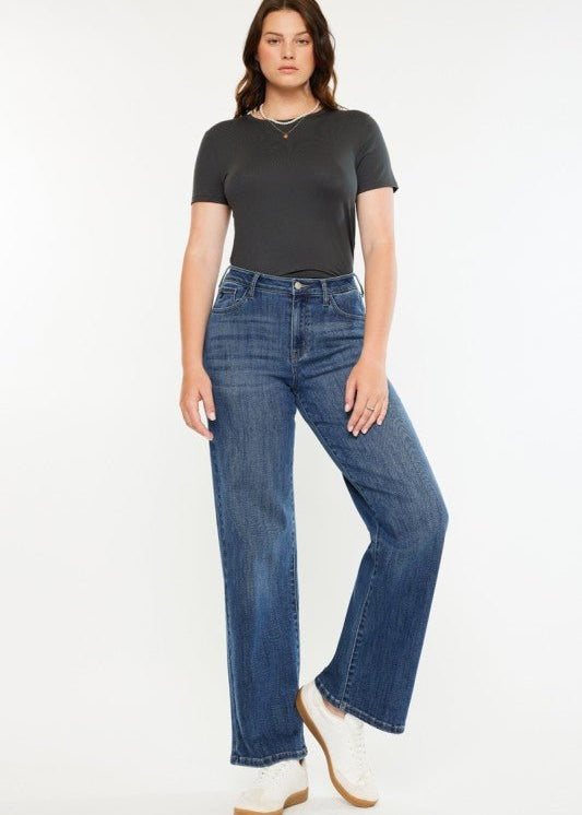 Kan Can Medium Wide Leg Jean - The Nines