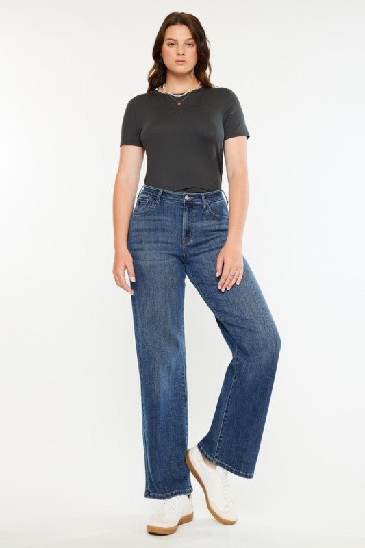 Kan Can Medium Wide Leg Jean - The Nines