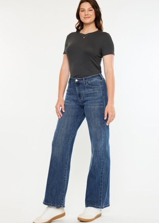 Kan Can Medium Wide Leg Jean - The Nines