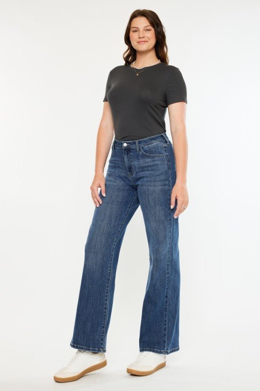 Kan Can Medium Wide Leg Jean - The Nines