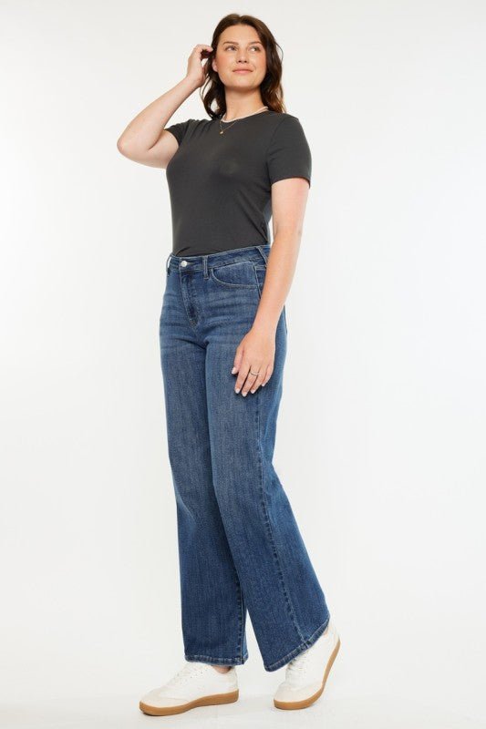 Kan Can Medium Wide Leg Jean - The Nines