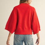 Wide Sleeve Sweater Top - 3 colors! - The Nines