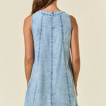 Chambray Pocket Dress - 2 colors! - The Nines