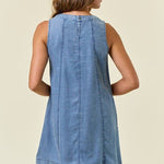 Chambray Pocket Dress - 2 colors! - The Nines