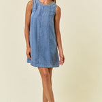 Chambray Pocket Dress - 2 colors! - The Nines