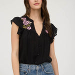 Kaylee Embroidered Tops - The Nines