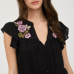 Kaylee Embroidered Tops - The Nines