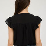 Kaylee Embroidered Tops - The Nines