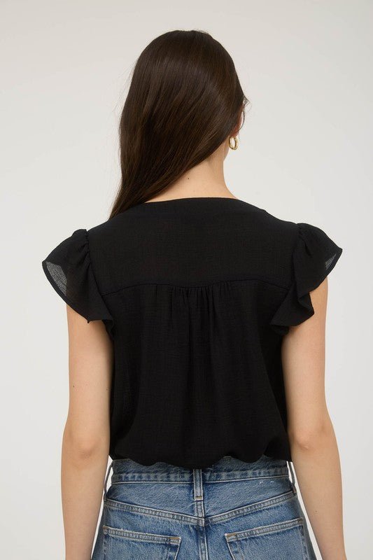 Kaylee Embroidered Tops - The Nines