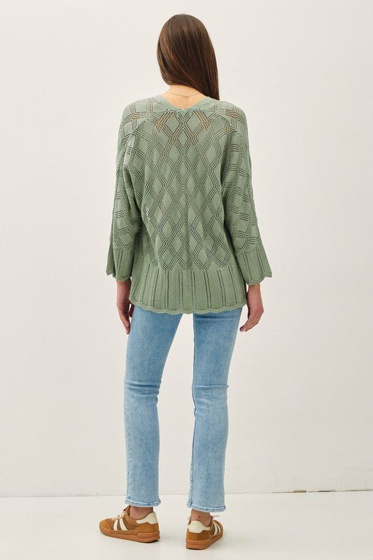 Crochet Cardigan - 2 colors! - The Nines