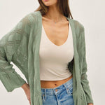 Crochet Cardigan - 2 colors! - The Nines