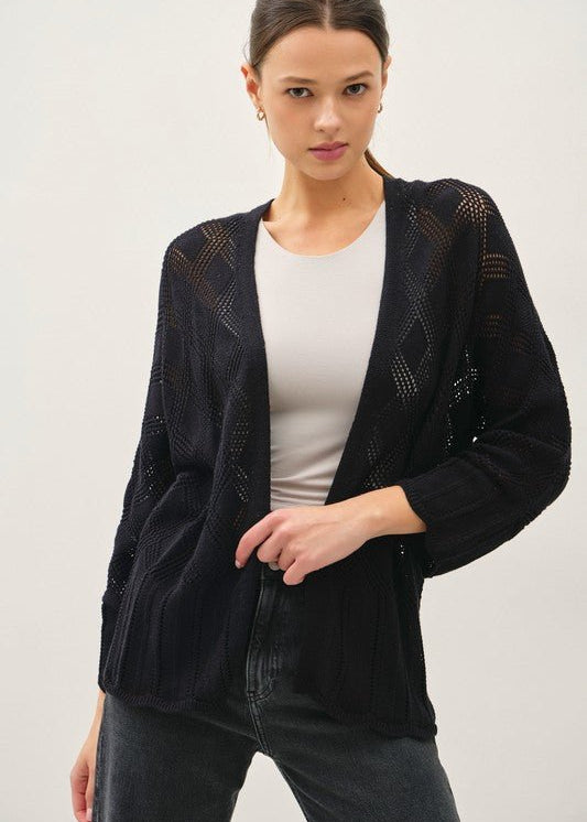 Crochet Cardigan - 2 colors! - The Nines