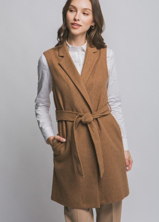 Sleeveless Coat - 4 Colors! - The Nines