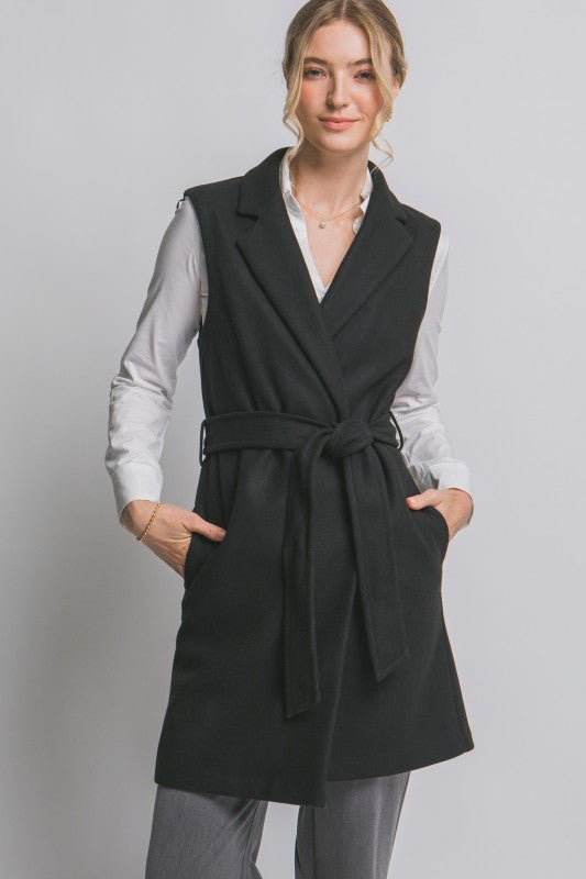 Sleeveless Coat - 4 Colors! - The Nines