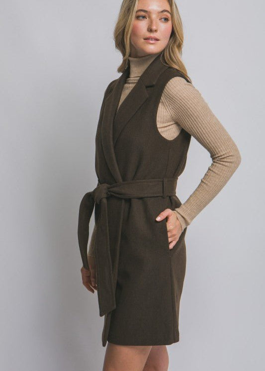 Sleeveless Coat - 4 Colors! - The Nines