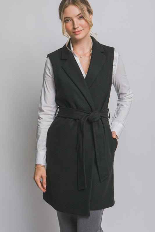 Sleeveless Coat - 4 Colors! - The Nines