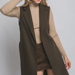 Sleeveless Coat - 4 Colors! - The Nines
