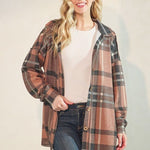 Brown Plaid Lightweight Button Down - The Nines