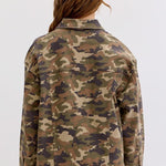 Oversized Washed Camo Jacket - FINAL SALE! - The Nines