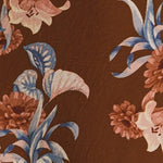 Brown Floral Midi Skirt - The Nines