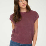 Washed Knit Short Sleeve Pullover - 3 Colors! - The Nines