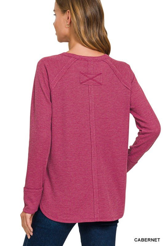Lightweight Waffle Tops - 4 Colors! - The Nines