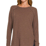 Lightweight Waffle Tops - 4 Colors! - The Nines