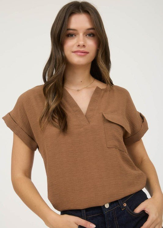 Pocket V - neck - The Nines