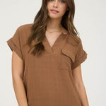 Pocket V - neck - The Nines