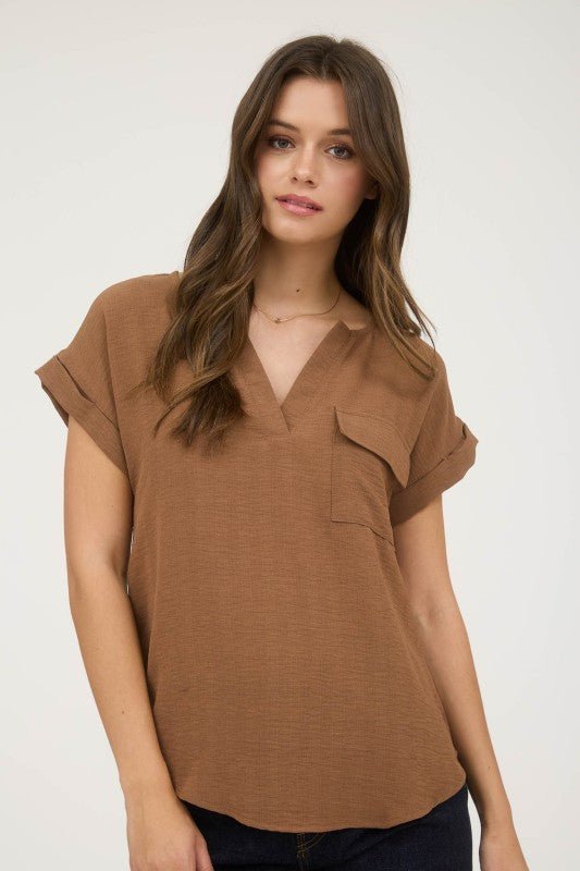 Pocket V - neck - The Nines