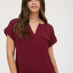 Pocket V - neck - The Nines