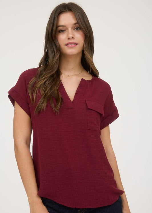 Pocket V - neck - The Nines