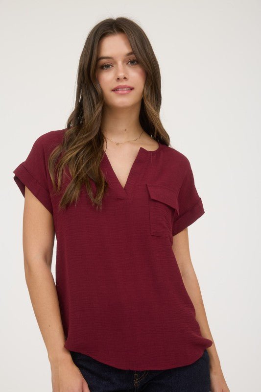 Pocket V - neck - The Nines
