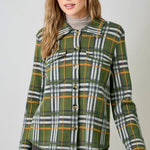 Soft Plaid Sweater Jacket - 2 Colors! - The Nines