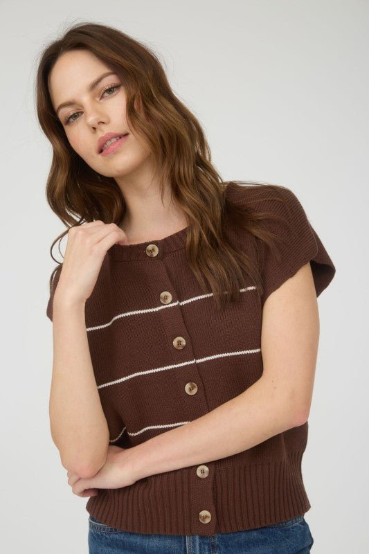 Button Down Cardigan - 3 Colors! - The Nines