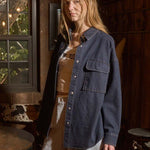 Dark Denim Button Down - The Nines