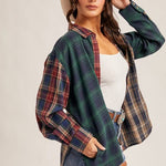 Navy Multicolor Button Down - The Nines